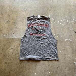 Vintage 90s Harley Davidson Myrtle Beach Cut-Off Tank Top, Size L